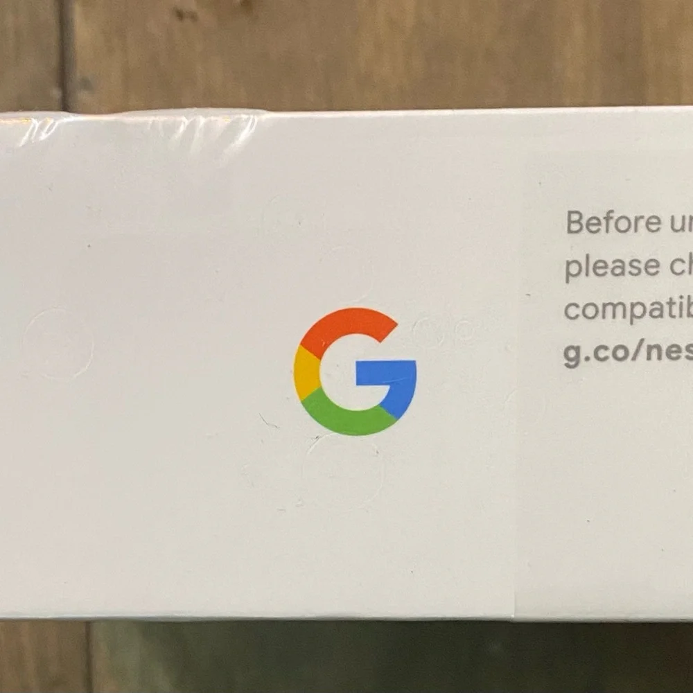 The Google Nest Thermostat brand new never usedd